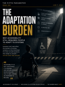 Cover of The Adaptation Burden: Why Accessibility Still Requires People to Adapt to Systems
