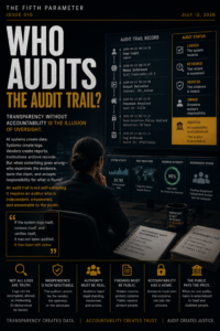 Cover of Who Audits the Audit Trail? AI-Generated Conformance Claims and the Procurement Problem
